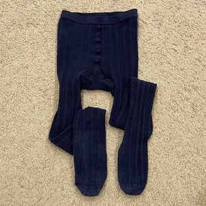 Navy Hanna Andersson Tights